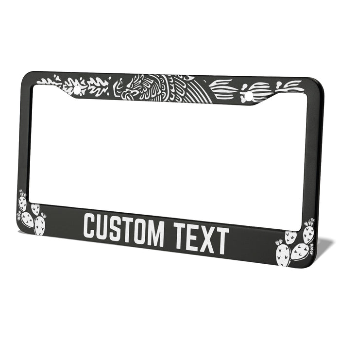 Eagle Badge License Plate Frame