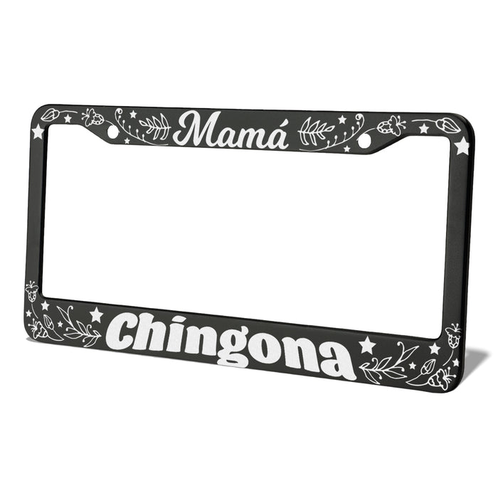 Mama Chingona License Plate Frame