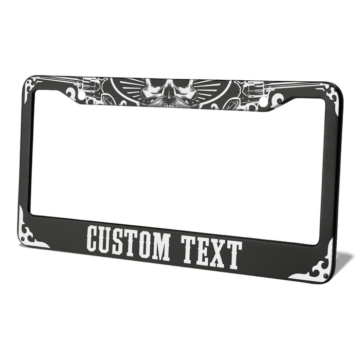 Pistolero License Plate Frame