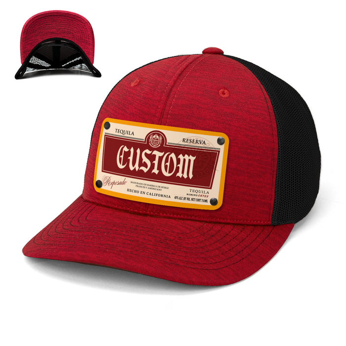 1900 Top-Shelf Liquor Label Hats
