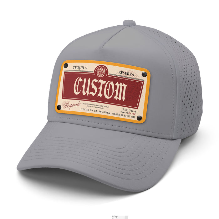 1900 Top-Shelf Liquor Label Hats