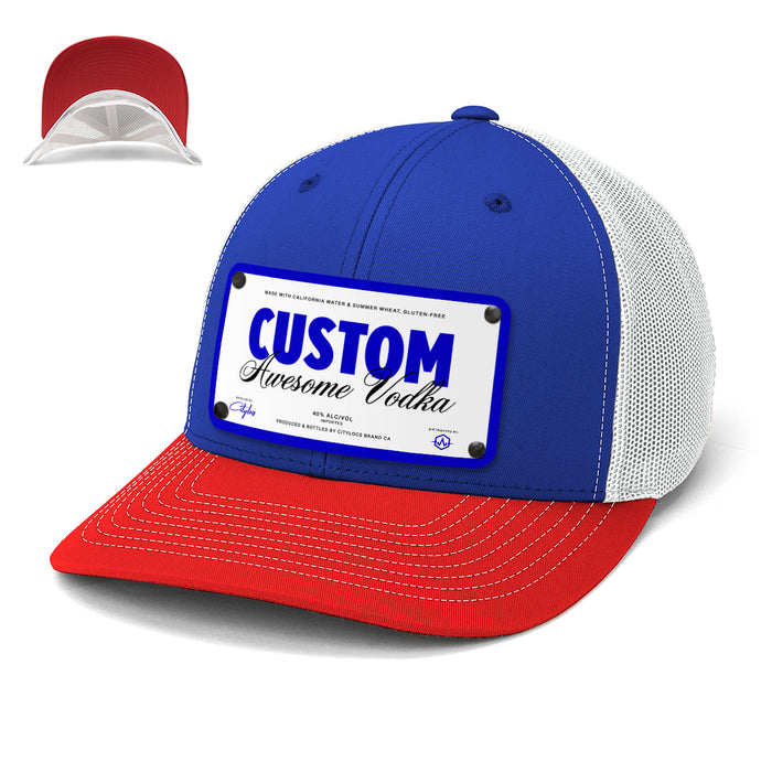 Absoluto Top-Shelf Liquor Label Hats