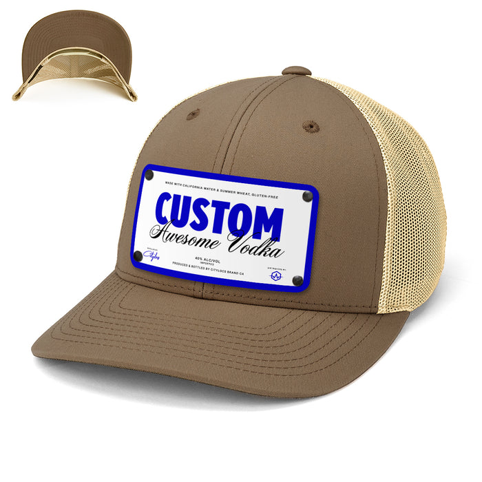 Absoluto Top-Shelf Liquor Label Hats