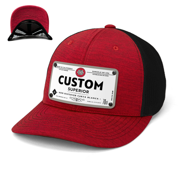 Bacaron Top-Shelf Liquor Label Hats