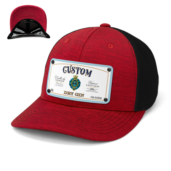 Indigo Spirits Top-Shelf Liquor Label Hats