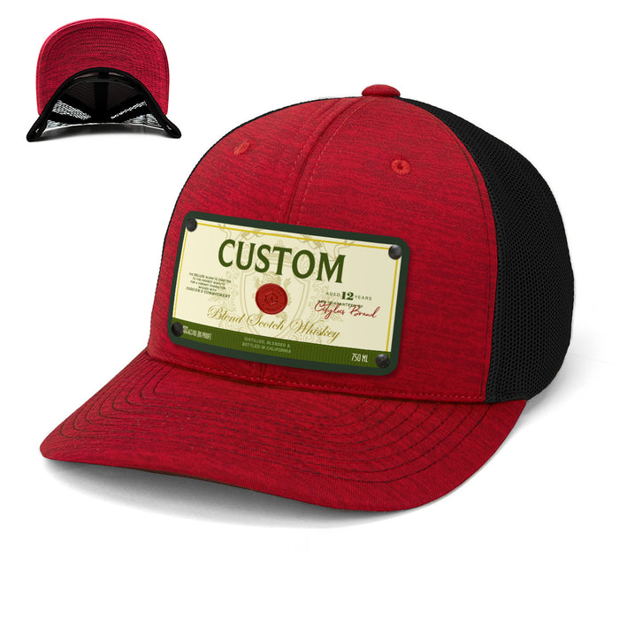 Bucanas Top-Shelf Liquor Label Hats