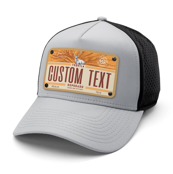 Casadolores Top-Shelf Liquor Label Hats