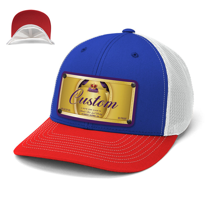 Monarchy Top-Shelf Liquor Label Hats