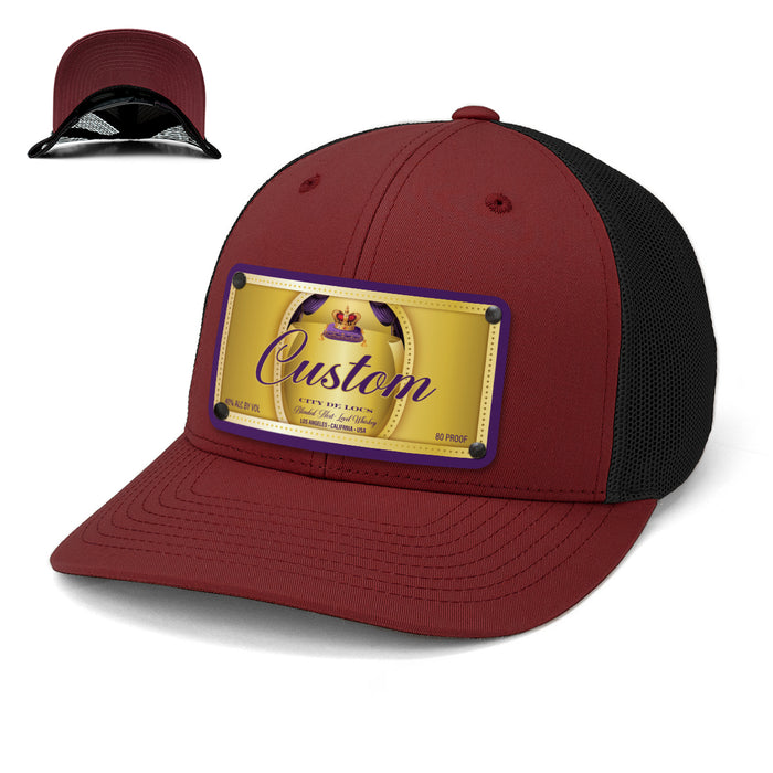 Monarchy Top-Shelf Liquor Label Hats