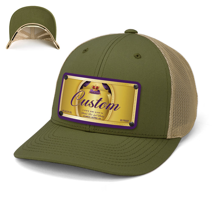 Monarchy Top-Shelf Liquor Label Hats