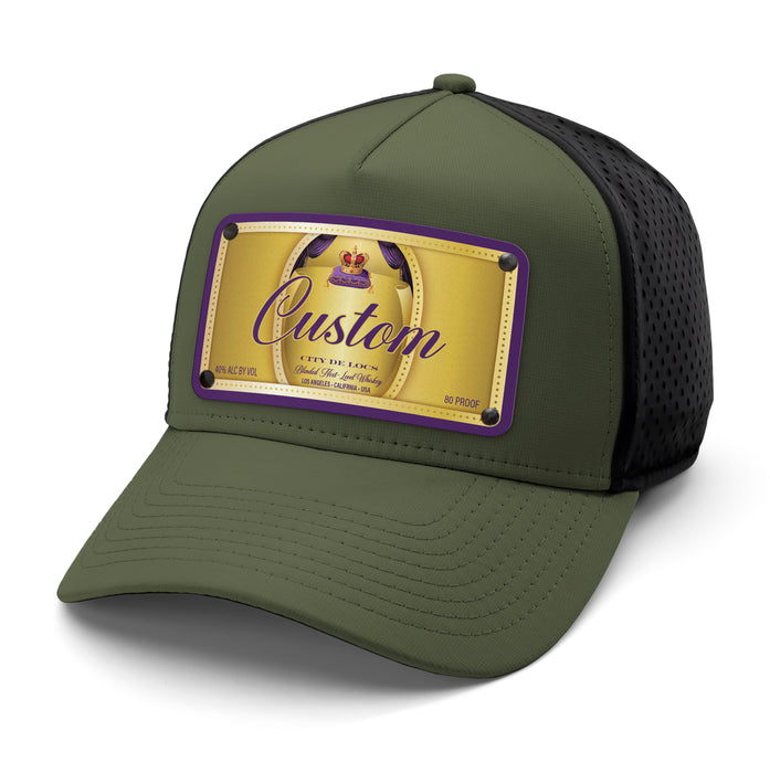 Monarchy Top-Shelf Liquor Label Hats