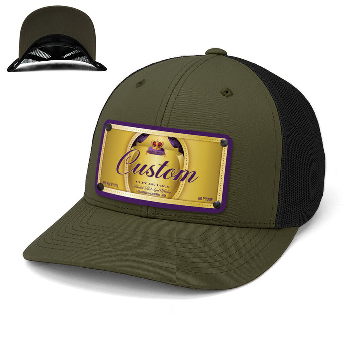 Monarchy Top-Shelf Liquor Label Hats