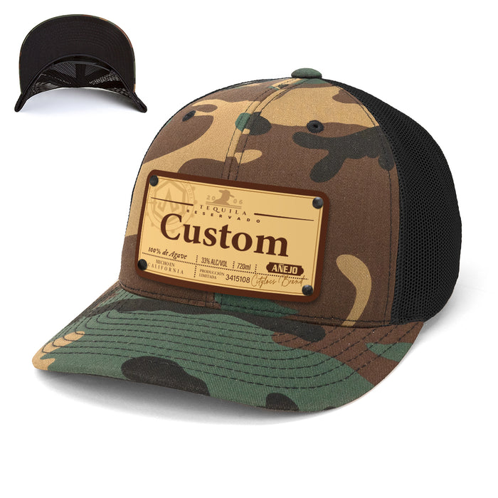 Don Junio Top-Shelf Liquor Label Hats