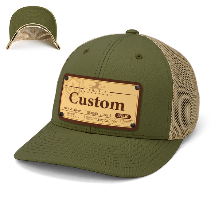 Don Junio Top-Shelf Liquor Label Hats