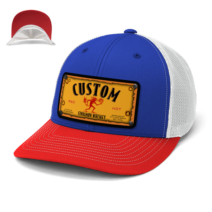 Fuego Top-Shelf Liquor Label Hats
