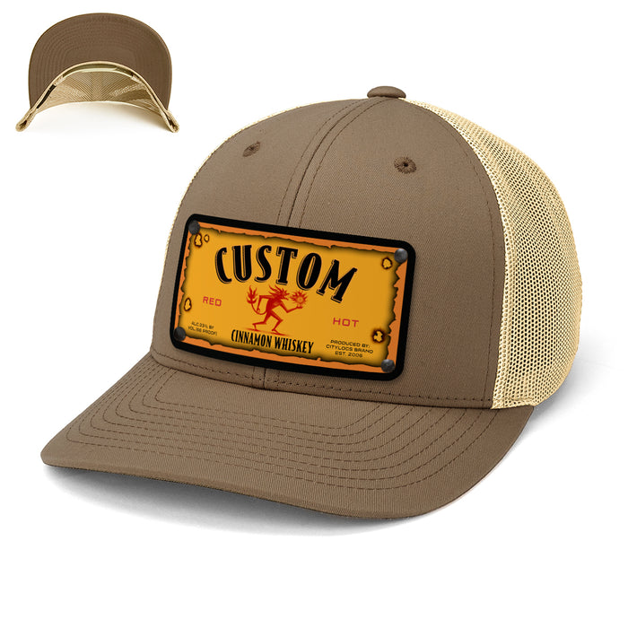 Fuego Top-Shelf Liquor Label Hats