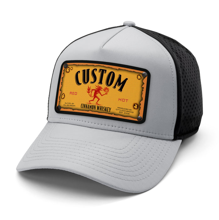 Fuego Top-Shelf Liquor Label Hats