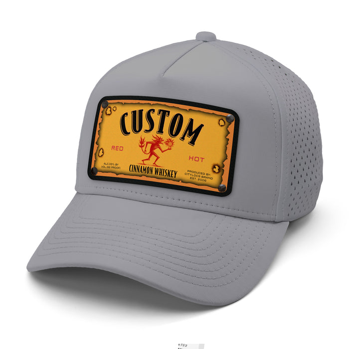 Fuego Top-Shelf Liquor Label Hats