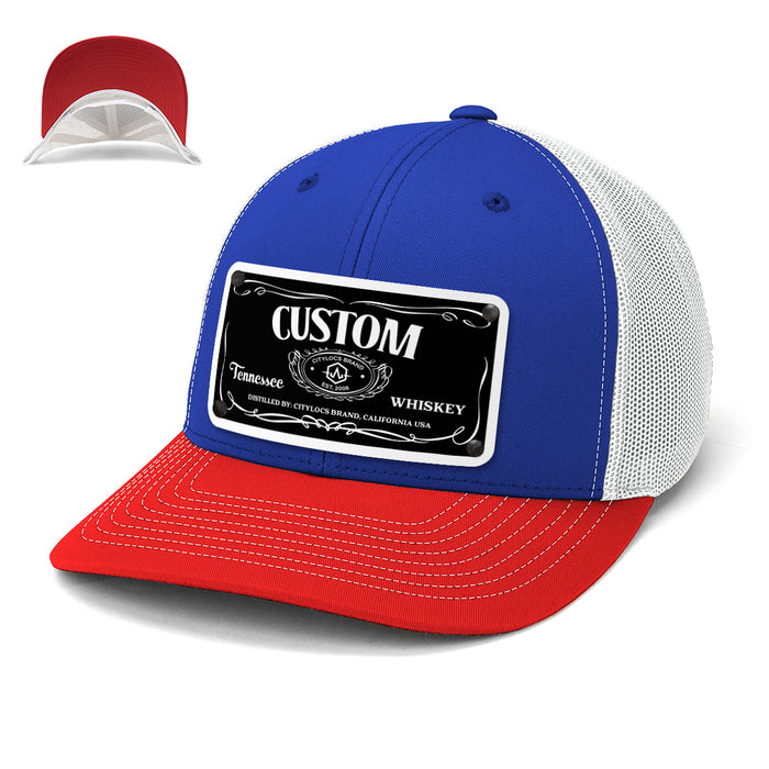 Juan Daniels Top-Shelf Liquor Label Hats