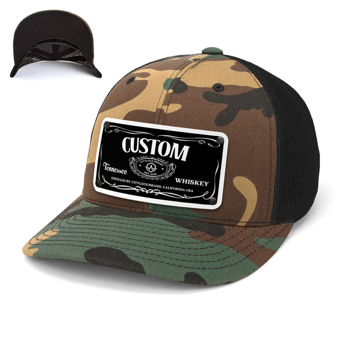 Juan Daniels Top-Shelf Liquor Label Hats