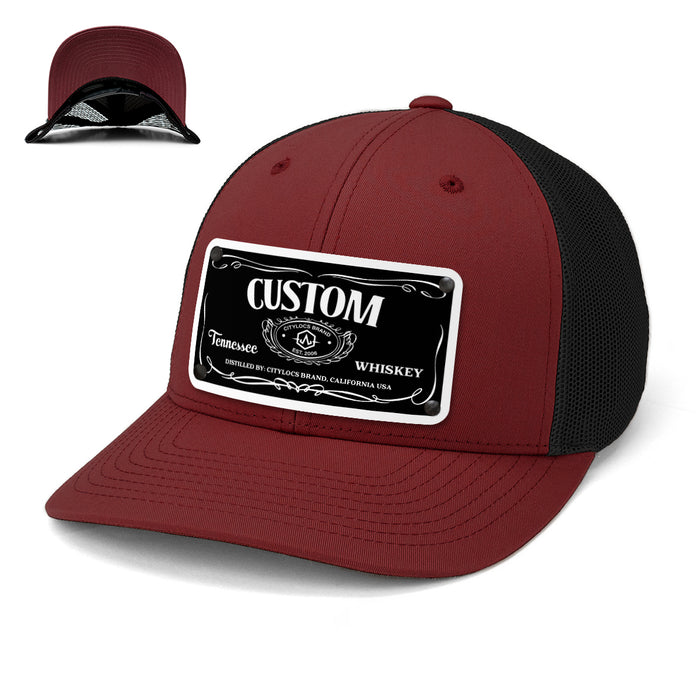 Juan Daniels Top-Shelf Liquor Label Hats