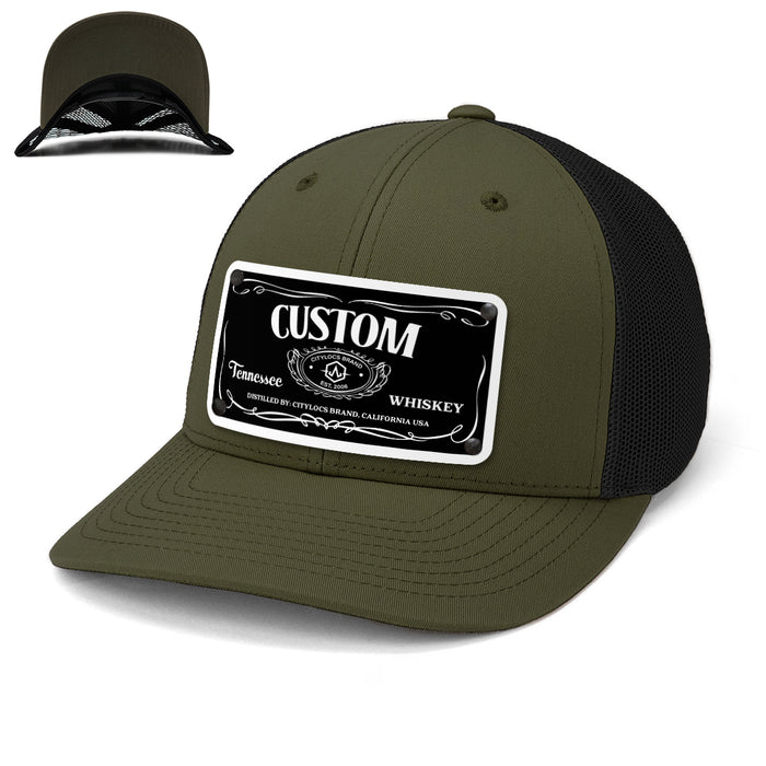 Juan Daniels Top-Shelf Liquor Label Hats