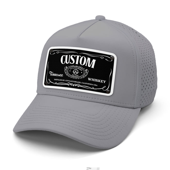 Juan Daniels Top-Shelf Liquor Label Hats