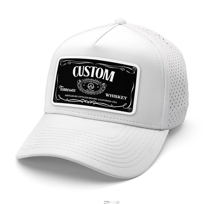 Juan Daniels Top-Shelf Liquor Label Hats