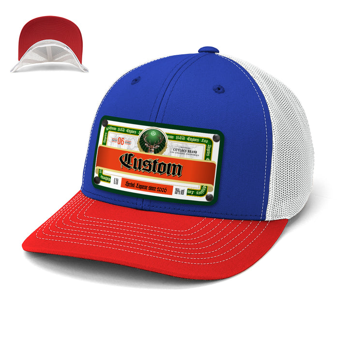 Black Antler Top-Shelf Liquor Label Hats