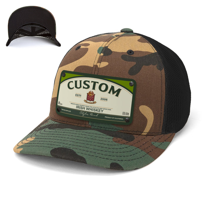O'Callen Top-Shelf Liquor Label Hats
