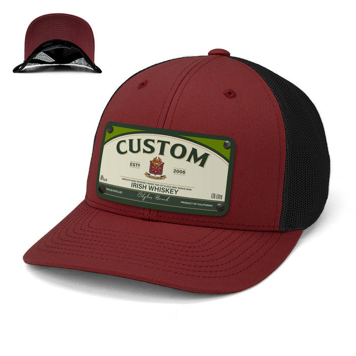 O'Callen Top-Shelf Liquor Label Hats