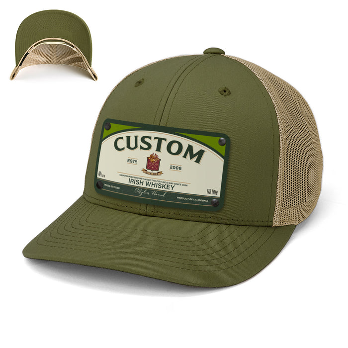 O'Callen Top-Shelf Liquor Label Hats