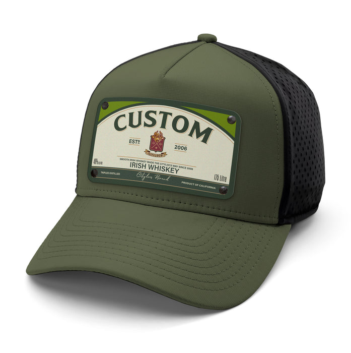 O'Callen Top-Shelf Liquor Label Hats