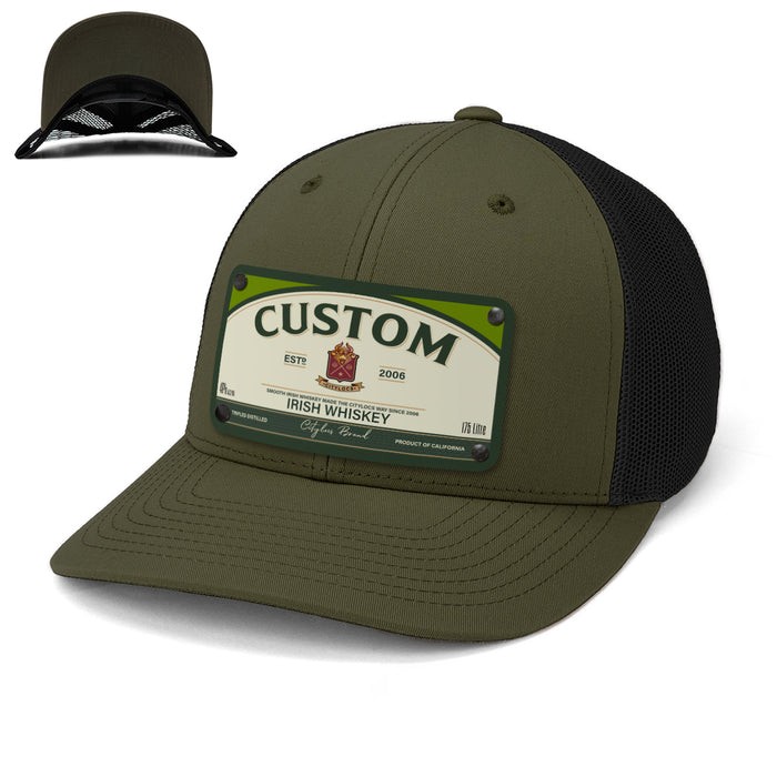 O'Callen Top-Shelf Liquor Label Hats