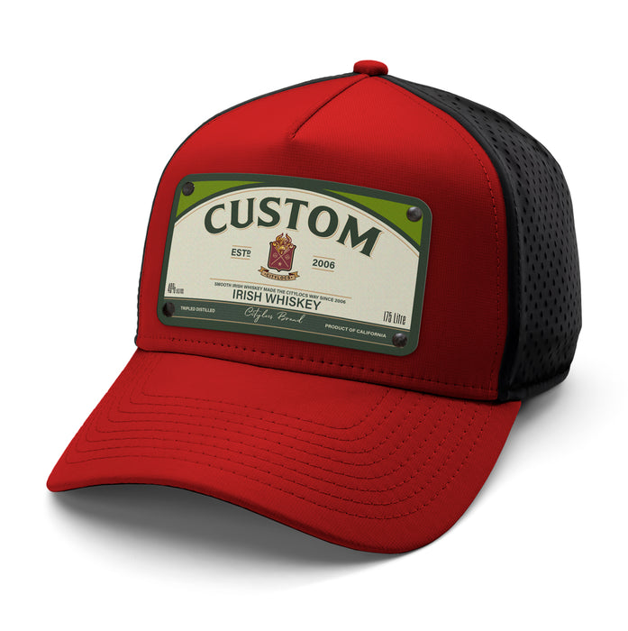 O'Callen Top-Shelf Liquor Label Hats