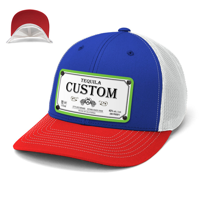 El Jefe Top-Shelf Liquor Label Hats