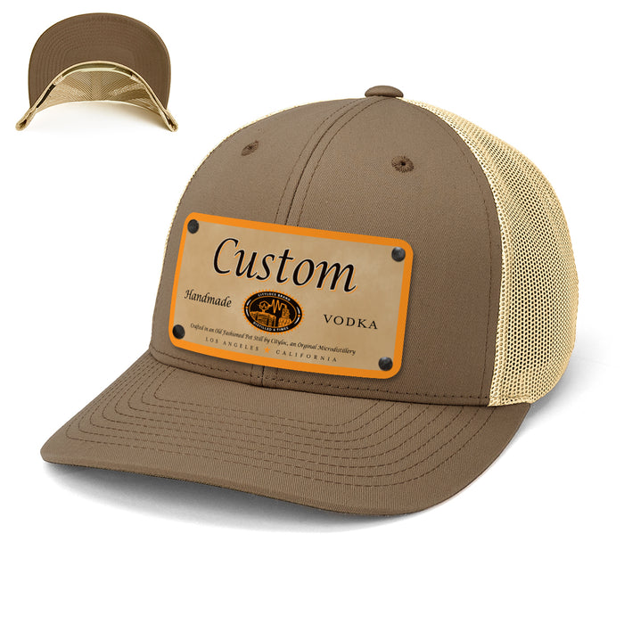 Chito's Top-Shelf Liquor Label Hats