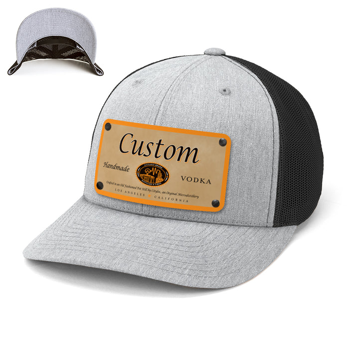 Chito's Top-Shelf Liquor Label Hats