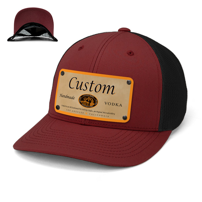 Chito's Top-Shelf Liquor Label Hats
