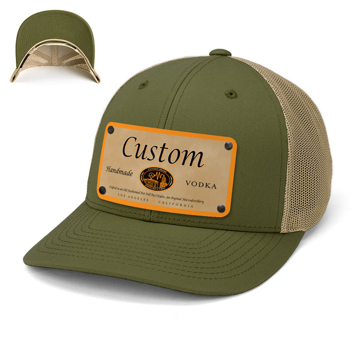 Chito's Top-Shelf Liquor Label Hats
