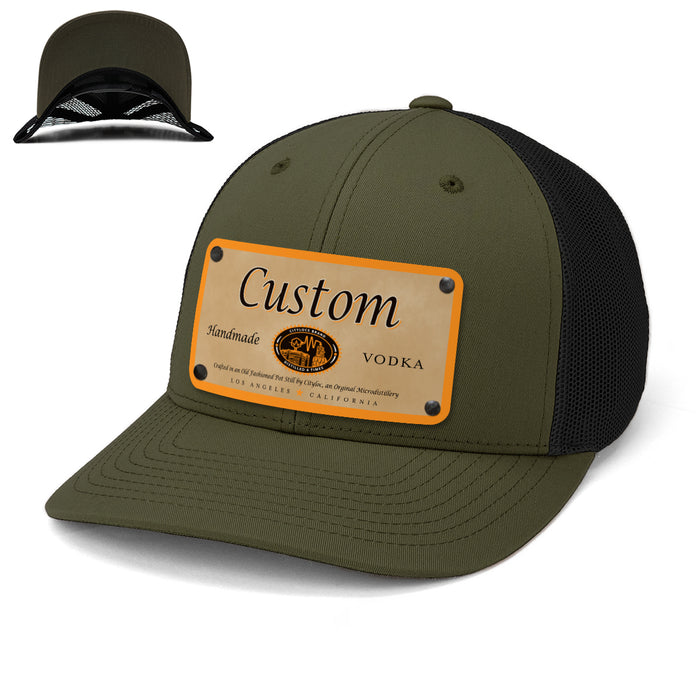 Chito's Top-Shelf Liquor Label Hats