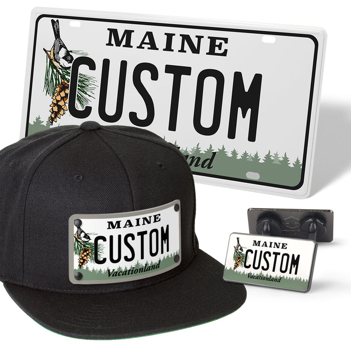 Maine License Plate Bundle