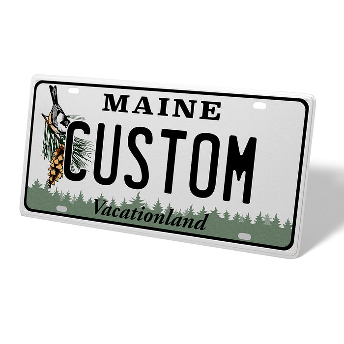 Maine License Plate Bundle