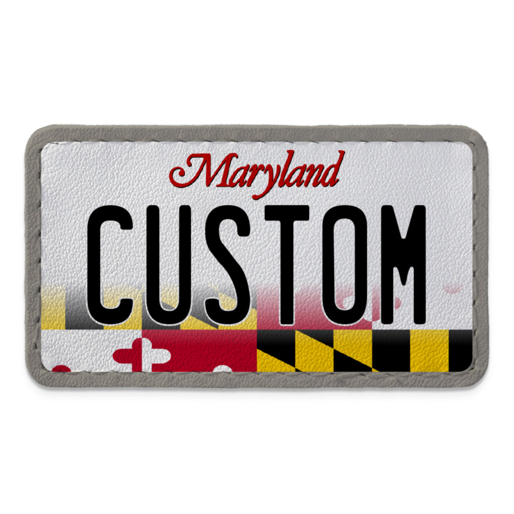 Swap Patch Maryland License Plate