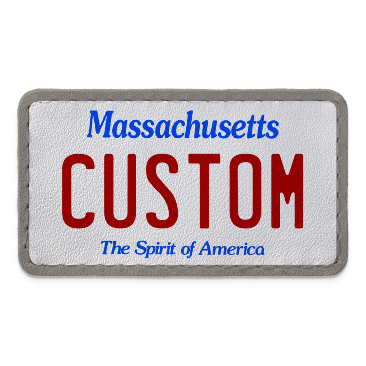 Swap Patch Massachusetts License Plate — CityLocs