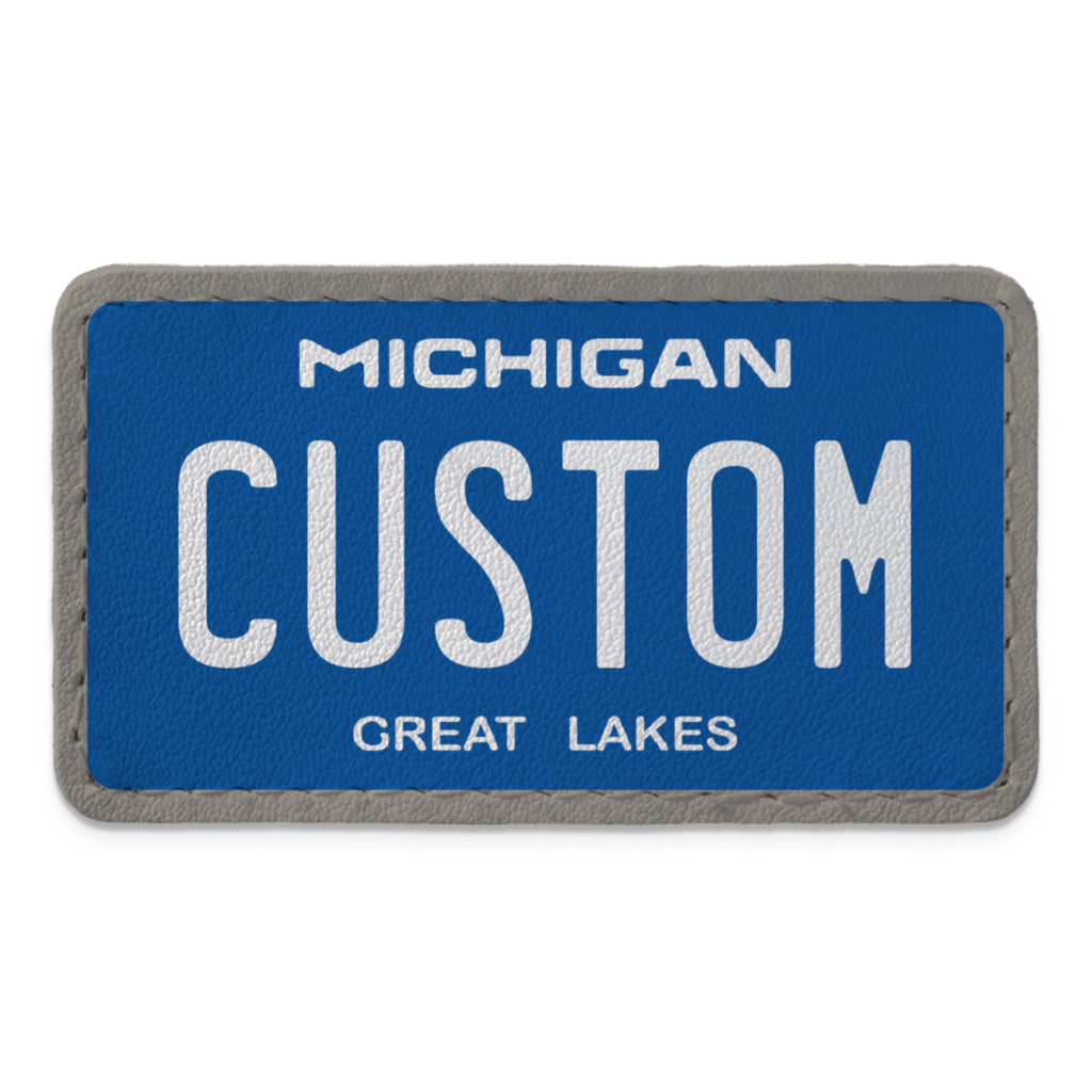 Swap Patch Michigan License Plate