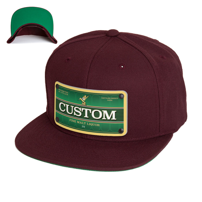 Mikeys Beverage Label Custom Hat