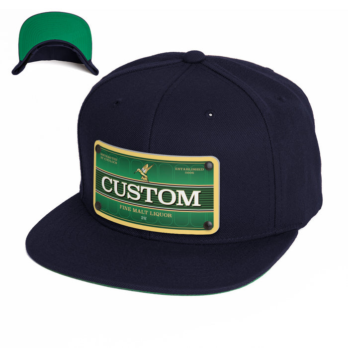 Mikeys Beverage Label Custom Hat