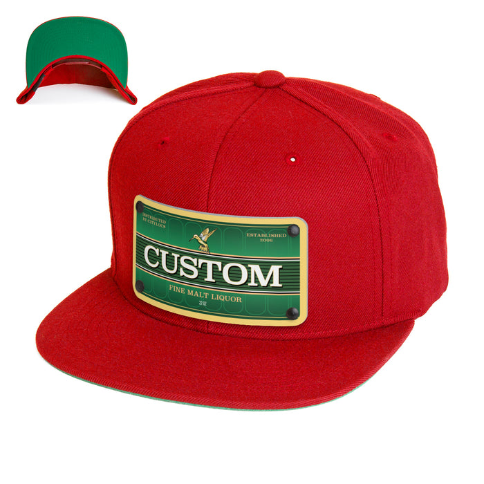Mikeys Beverage Label Custom Hat