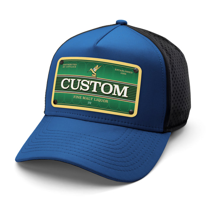 Mikeys Beverage Label Custom Hat